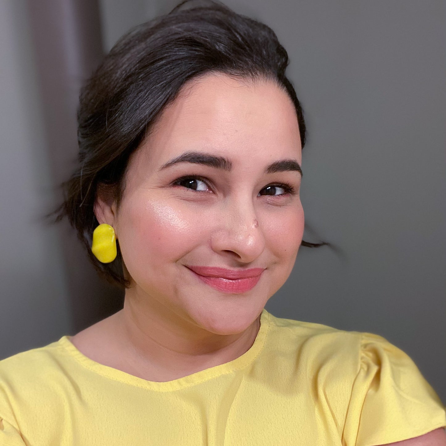 Wavy Earrings - True Yellow