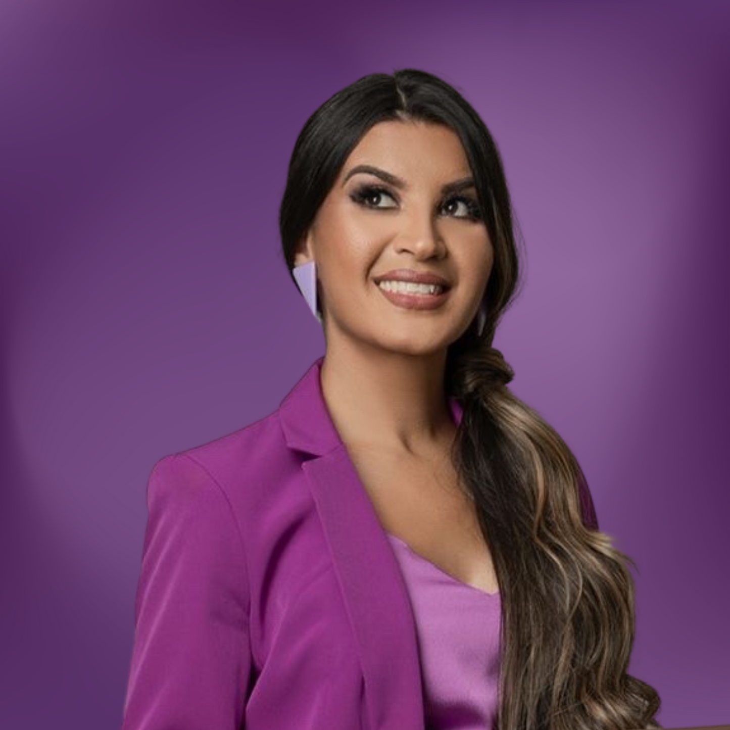 model-earring-ana-harris-store-long-triangle-earrings