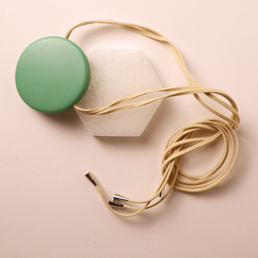 The Modern Pendant Necklace - Sage Green