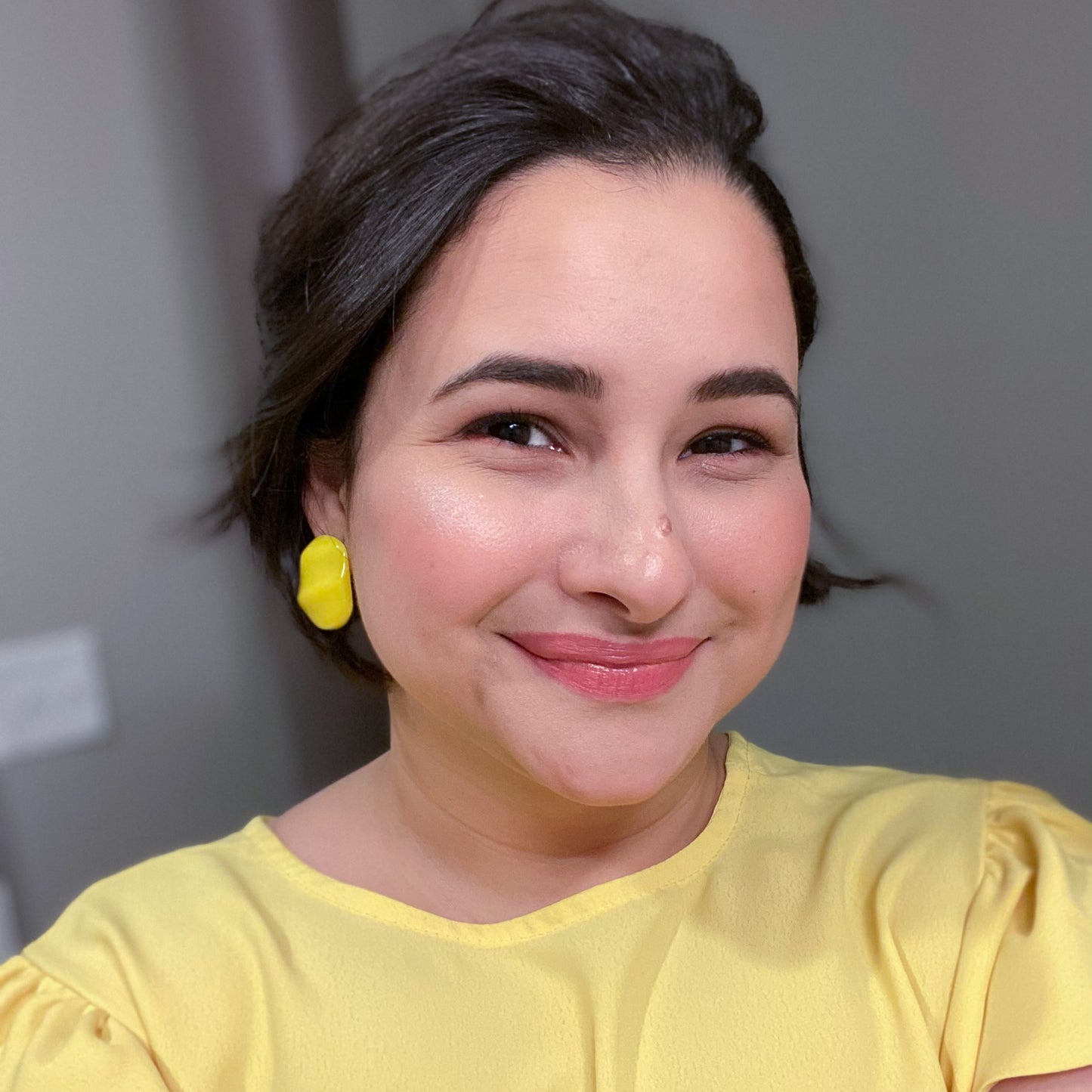Wavy Earrings - True Yellow