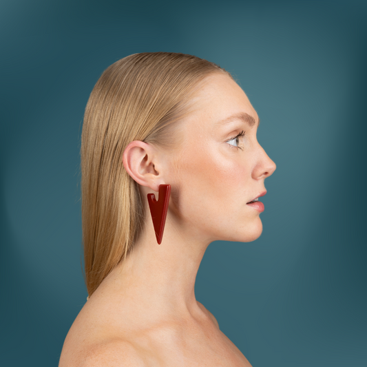 New Triangle Maxi Earrings - Maroom